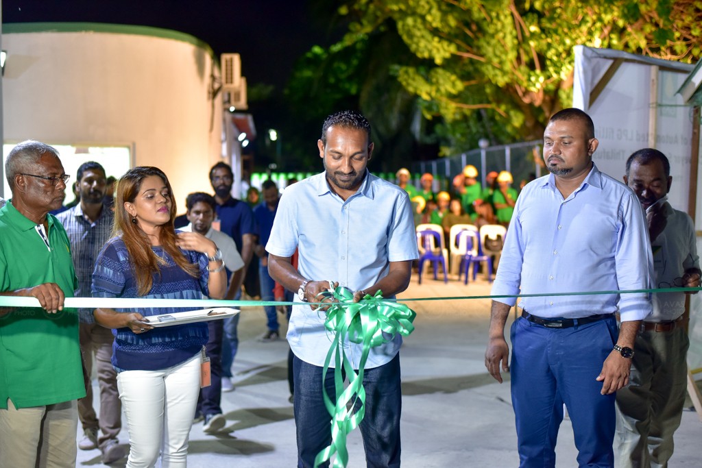 Maldives Gas Installs An Automatic Gas Filling Plant Corporate Maldives