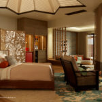 Infinity Pool Ocean Villa – Bedroom – illustration
