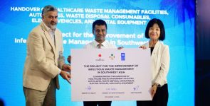 Maldives Receives New Facilities and Equipment to Improve Healthcare Waste Management