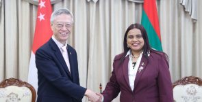 Singapore High Commissioner Pays Farewell Call on Foreign Minister